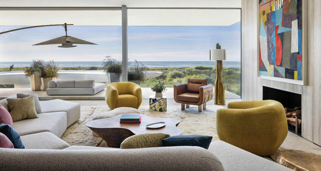 beach house with ocean views